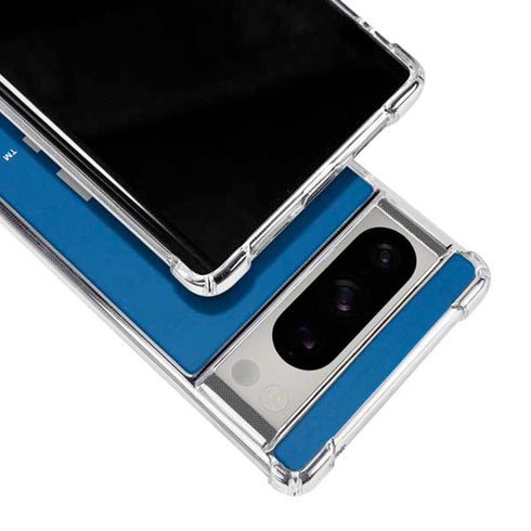 MLB Los Angeles Dodgers - Solid Distressed Google Pixel 8 Pro Clear Case